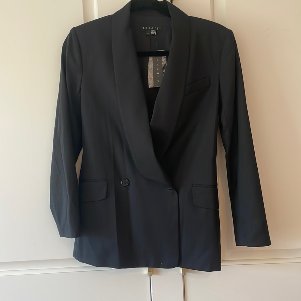 Theory blazer size 4